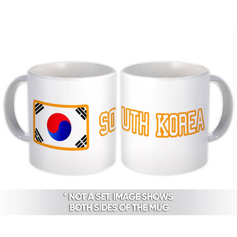 Gift Mug : South Korea Flag Pride Patriotic Expat Korean Country