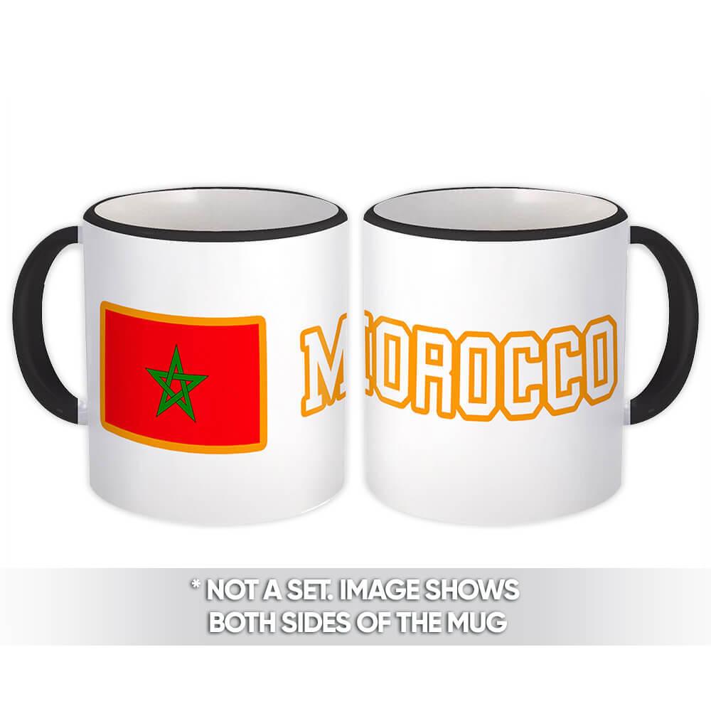 Gift Mug : Morocco Flag Pride Patriotic Expat Moroccan Country