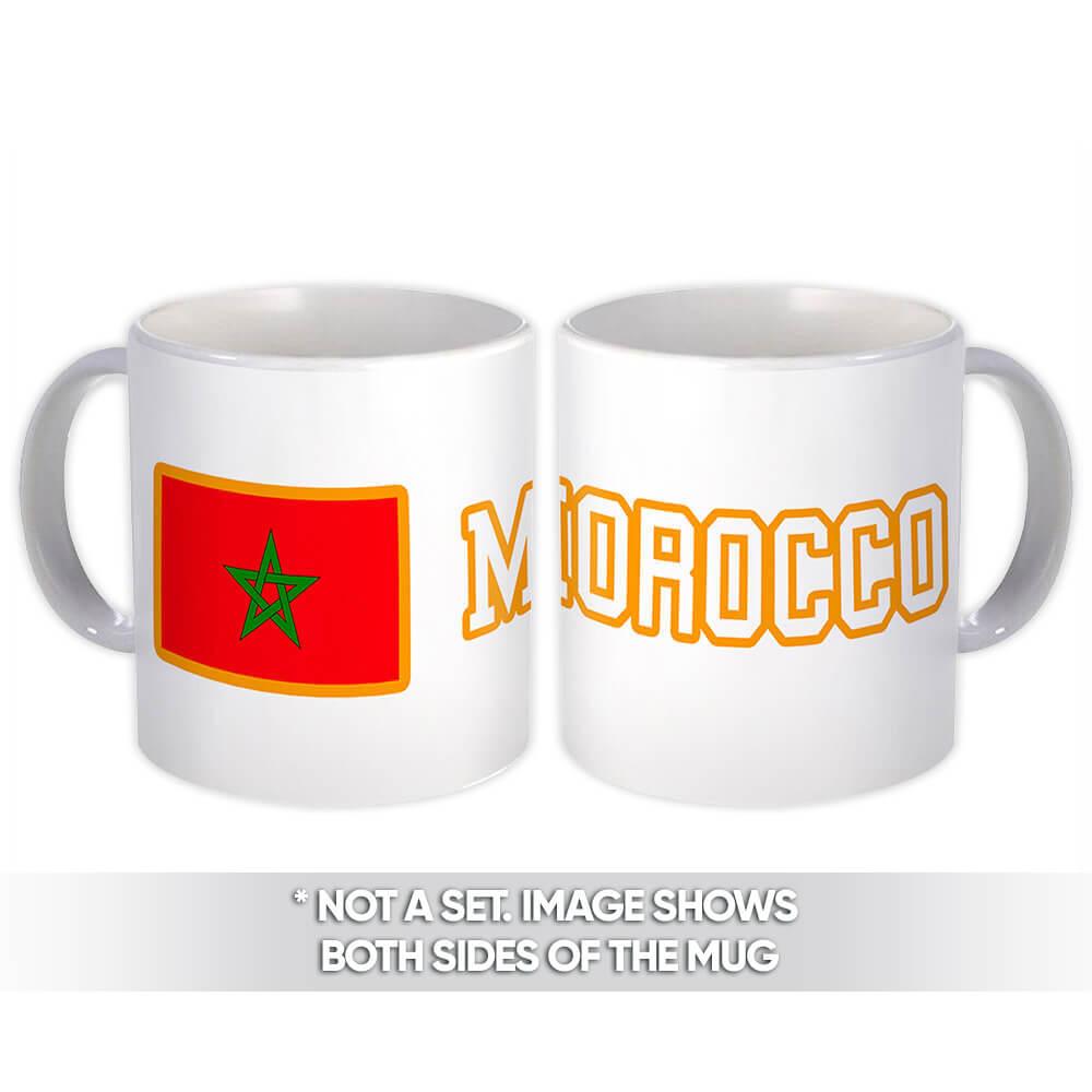 Gift Mug : Morocco Flag Pride Patriotic Expat Moroccan Country