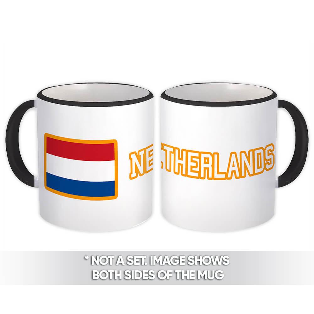 Gift Mug : Netherlands Flag Pride Patriotic Expat Dutch Country