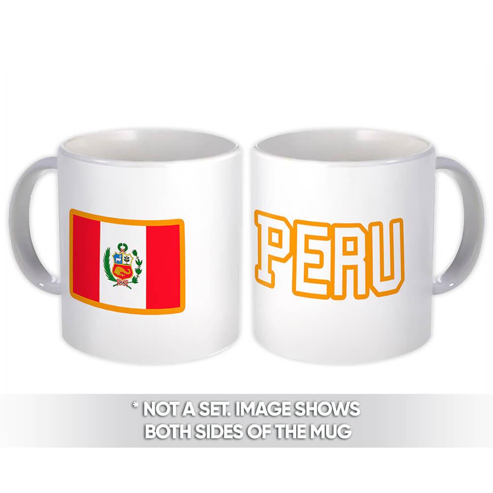 Gift Mug : Peru Flag Pride Patriotic Expat Peruvian Country