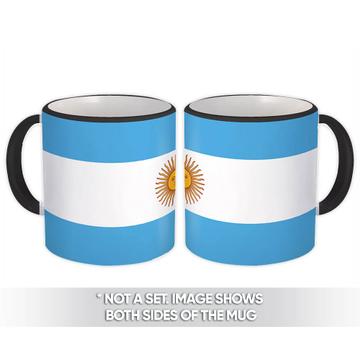 Argentina : Gift Mug Flag Pride Patriotic Expat Argentine Country