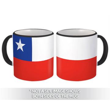 Chile : Gift Mug Flag Pride Patriotic Expat Chilean Country