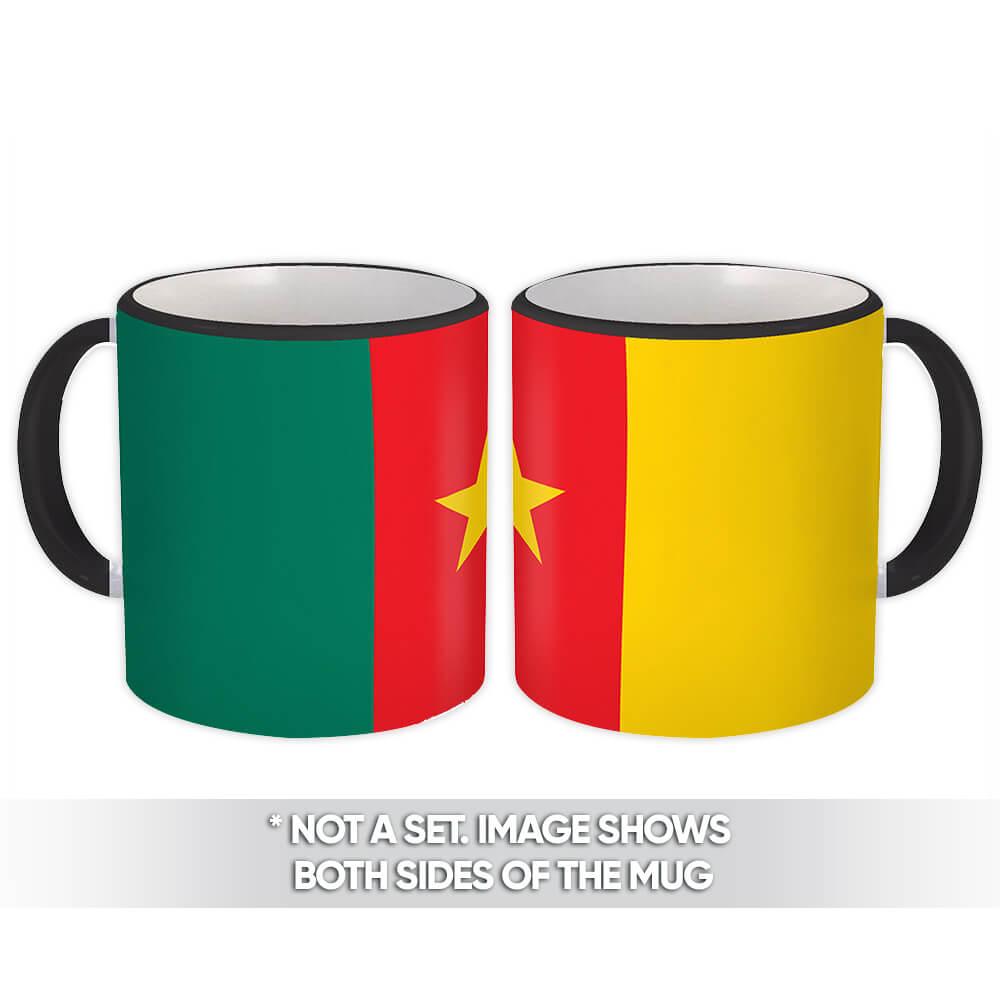 Gift Mug : Cameroon Flag Pride Patriotic Expat Cameroonian Country