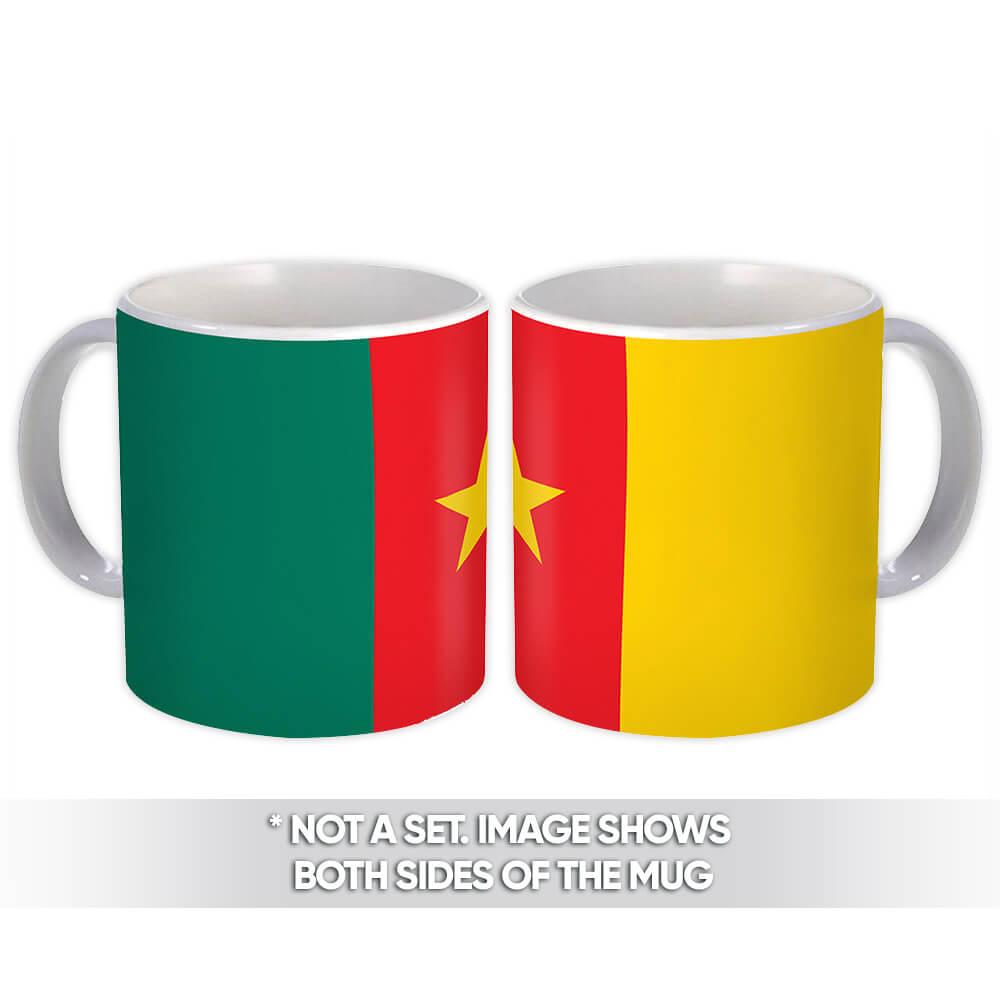 Gift Mug : Cameroon Flag Pride Patriotic Expat Cameroonian Country