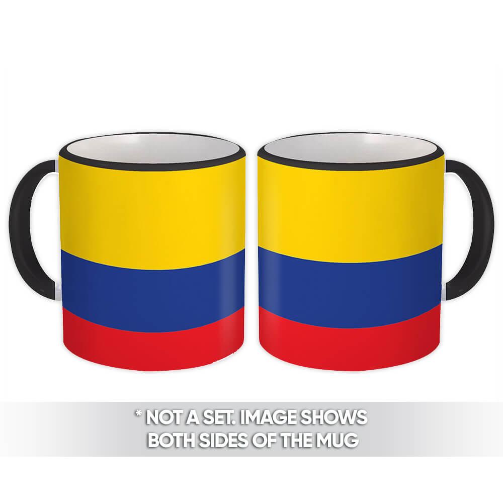 Gift Mug : Colombia Flag Pride Patriotic Expat Colombian Country