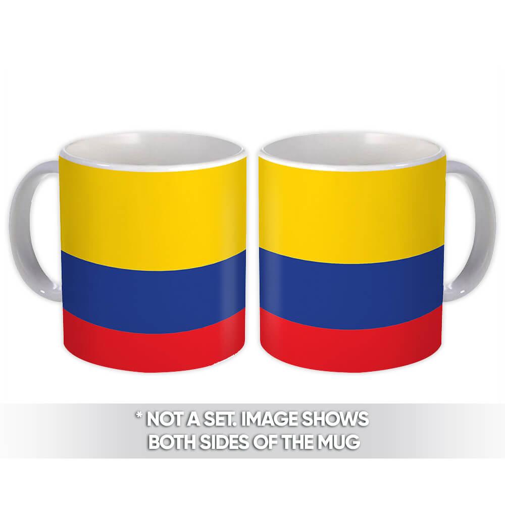 Gift Mug : Colombia Flag Pride Patriotic Expat Colombian Country