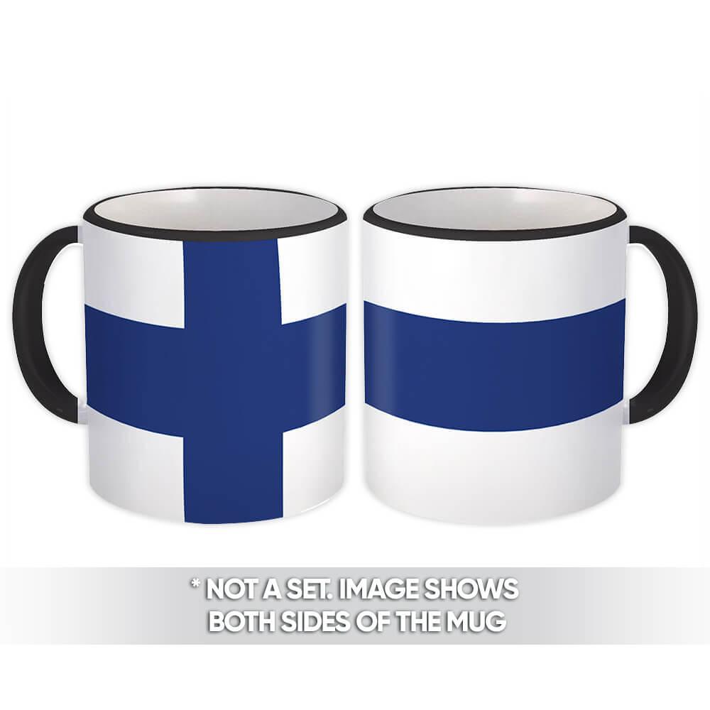 Gift Mug : Finland Flag Pride Patriotic Expat Finnish Country