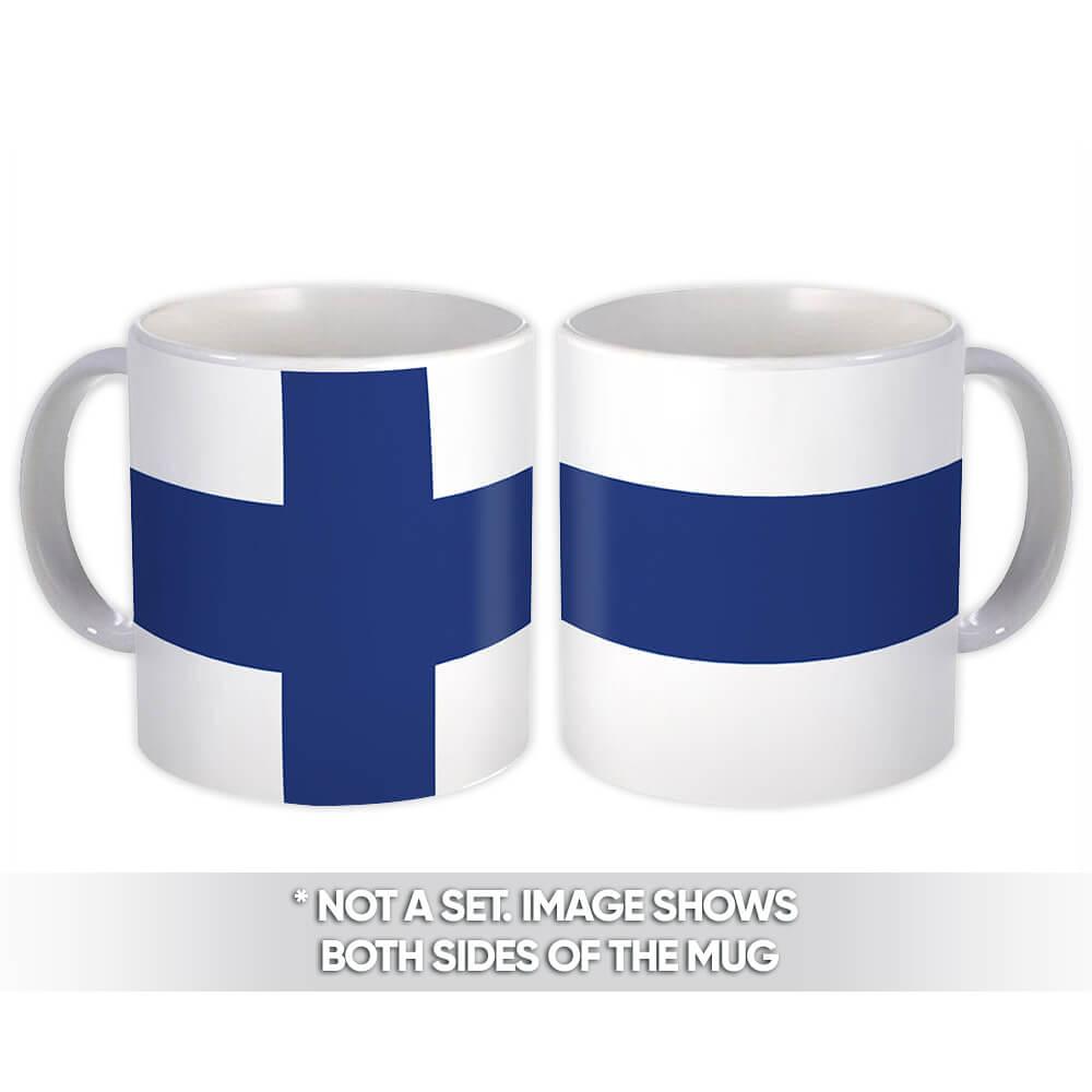 Gift Mug : Finland Flag Pride Patriotic Expat Finnish Country