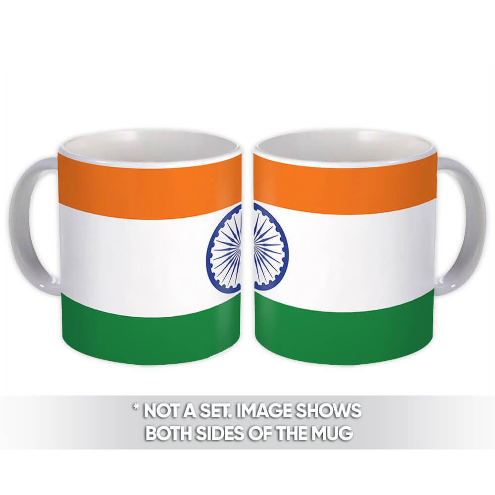 Gift Mug : India Flag Pride Patriotic Expat Indian Country