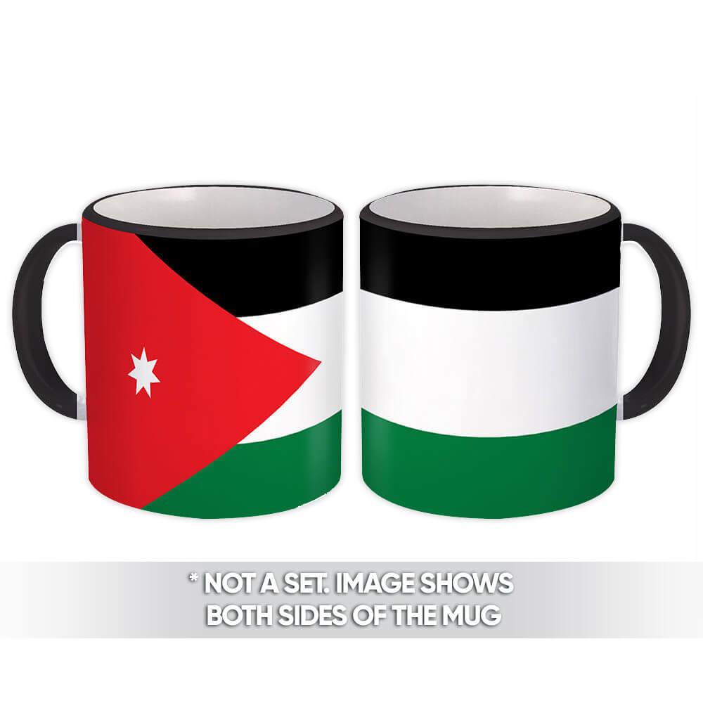 Gift Mug : Jordan Flag Pride Patriotic Expat Jordanian Country