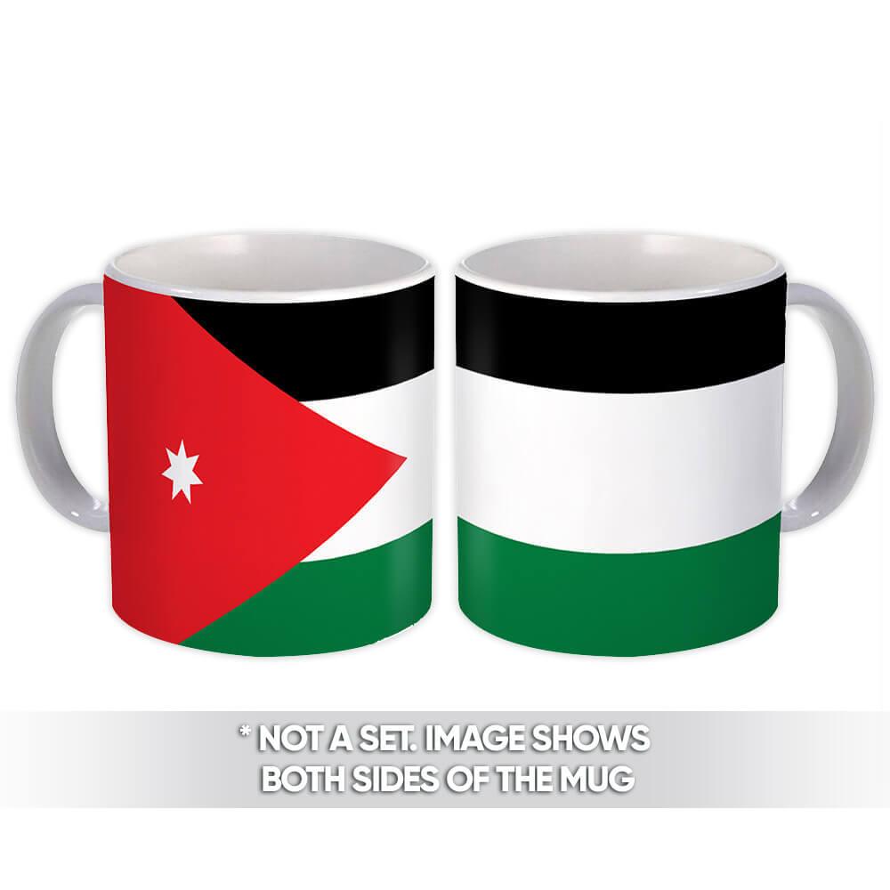 Gift Mug : Jordan Flag Pride Patriotic Expat Jordanian Country