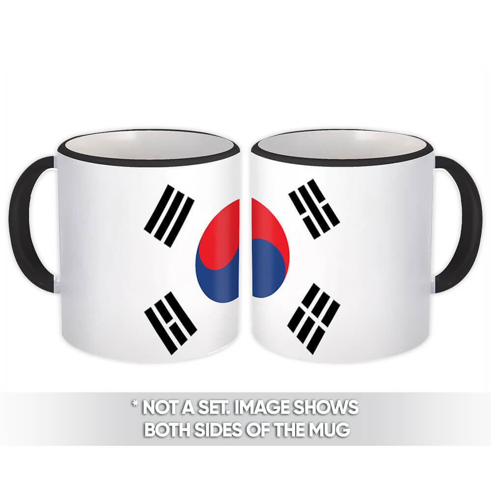 Gift Mug : South Korea Flag Pride Patriotic Expat Korean Country