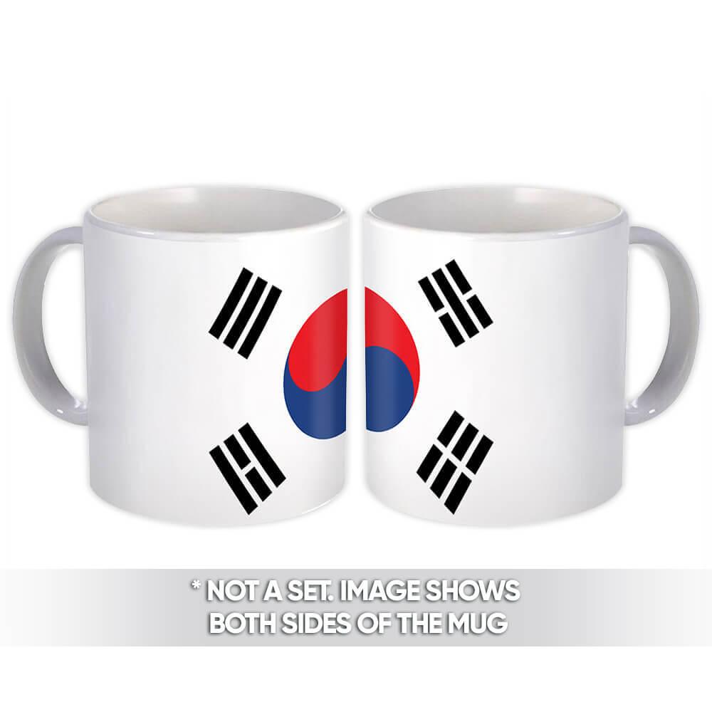 Gift Mug : South Korea Flag Pride Patriotic Expat Korean Country