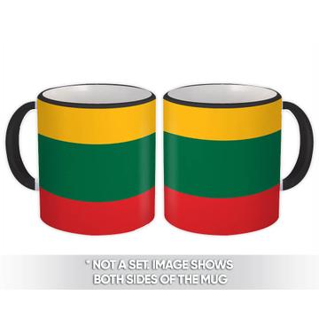 Lithuania : Gift Mug Flag Pride Patriotic Expat Lithuanian Country