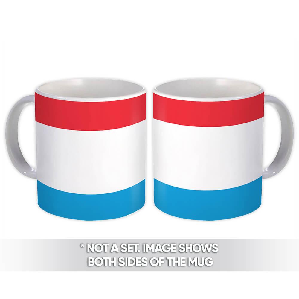 Gift Mug : Luxembourg Flag Pride Patriotic Expat Luxembourger Country