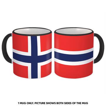 Norway : Gift Mug Flag Pride Patriotic Expat Norwegian Country