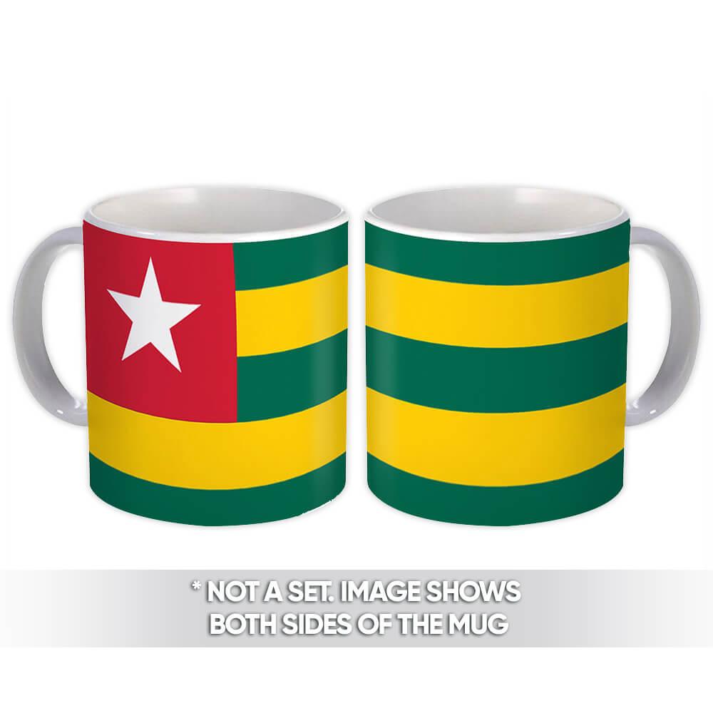 Gift Mug : Togo Flag Pride Patriotic Expat Togolese Country