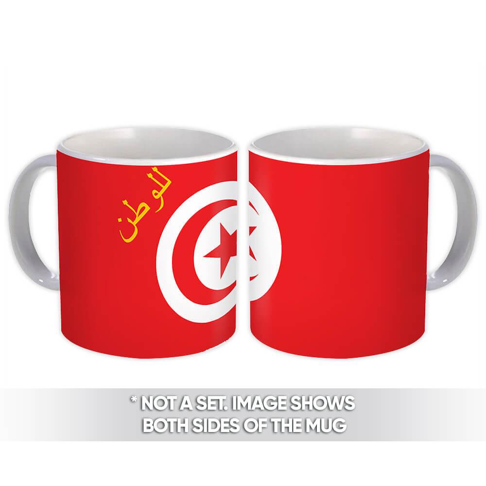 Gift Mug : Tunisia Flag Pride Patriotic Expat Tunisian Country