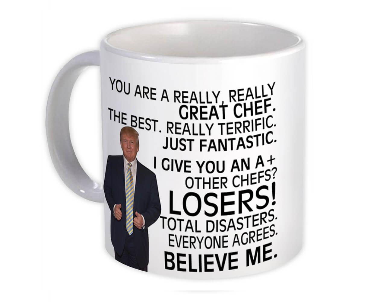 CHIEF Funny Trump Great Birthday Christmas Jobs Gift Mug 