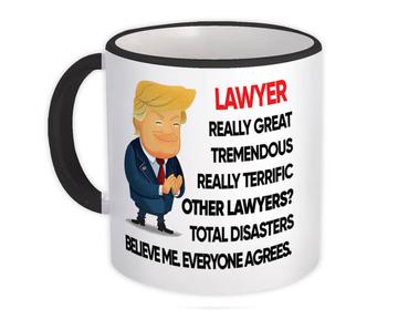 LAWYER Funny Trump : Gift Mug Terrific LAWYER Birthday Christmas Jobs