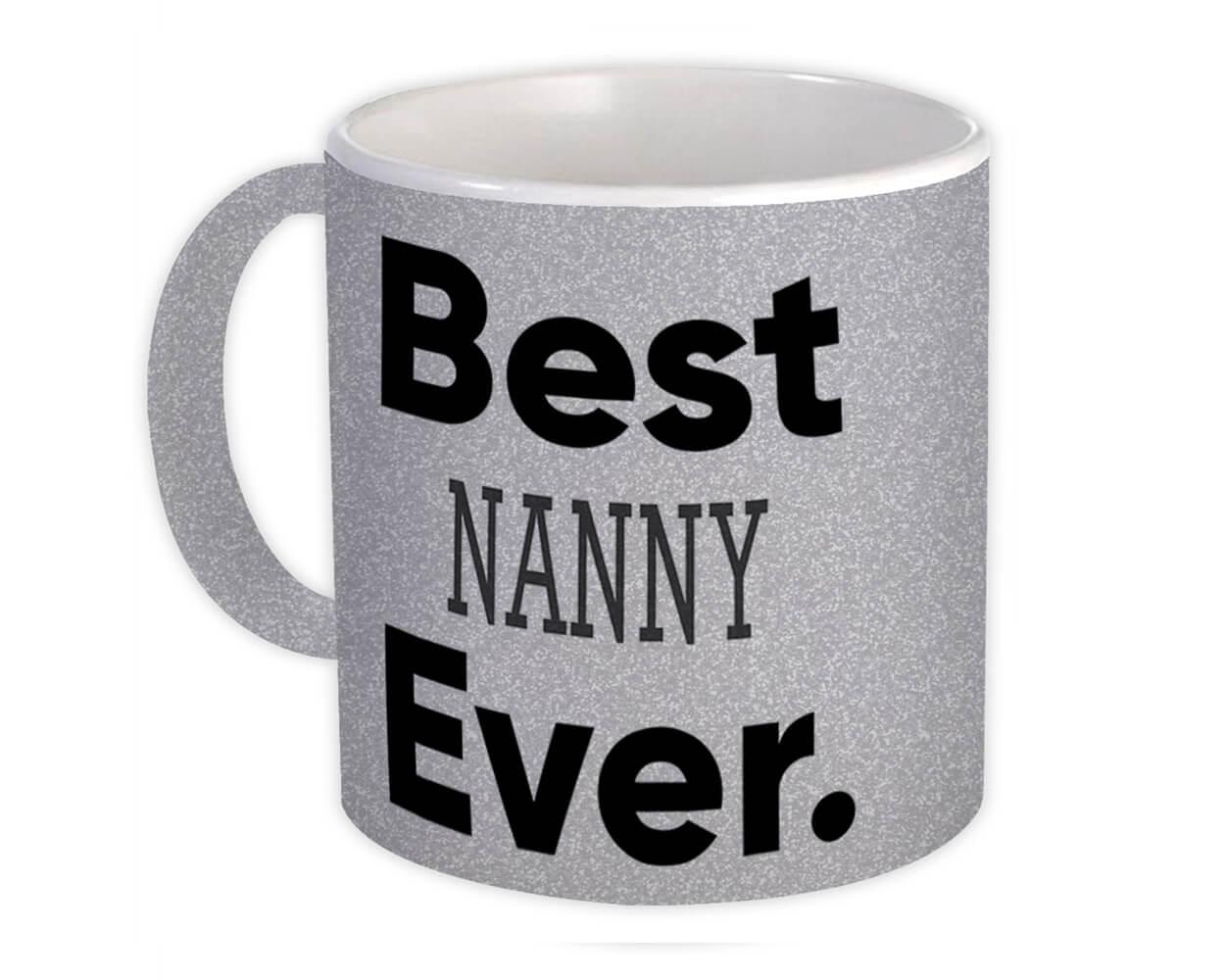 Gift Mug World Greatest NANNY Work Christmas Birthday Office Occupation 