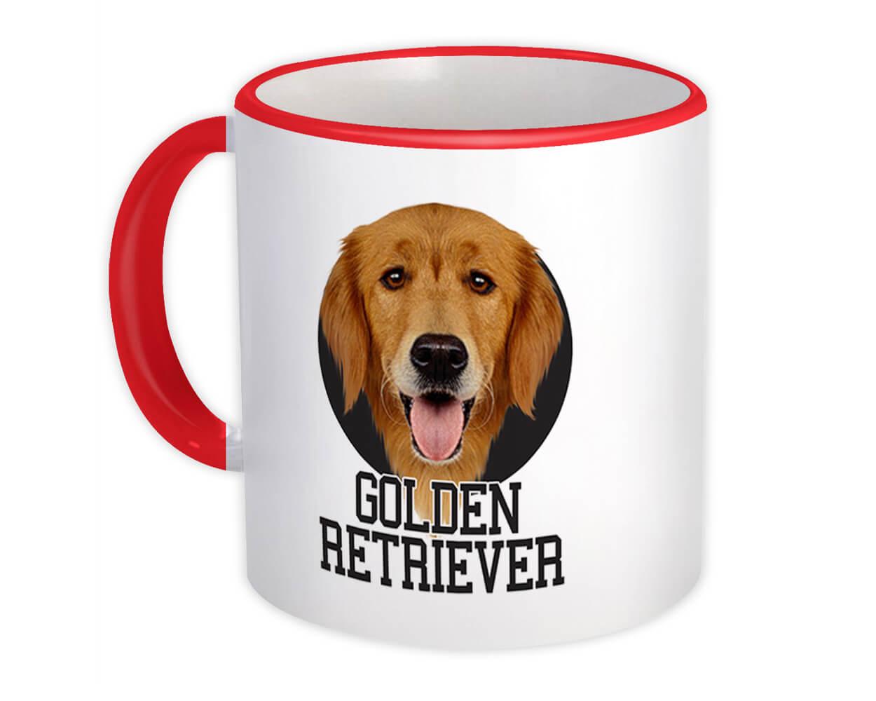 Gift Mug Dog Lover Funny Owner Pet Cute Animal Golden Retriever 