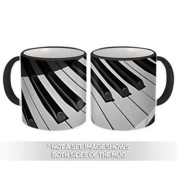 Piano : Gift Mug Music Musician Classic Teacher Instrument