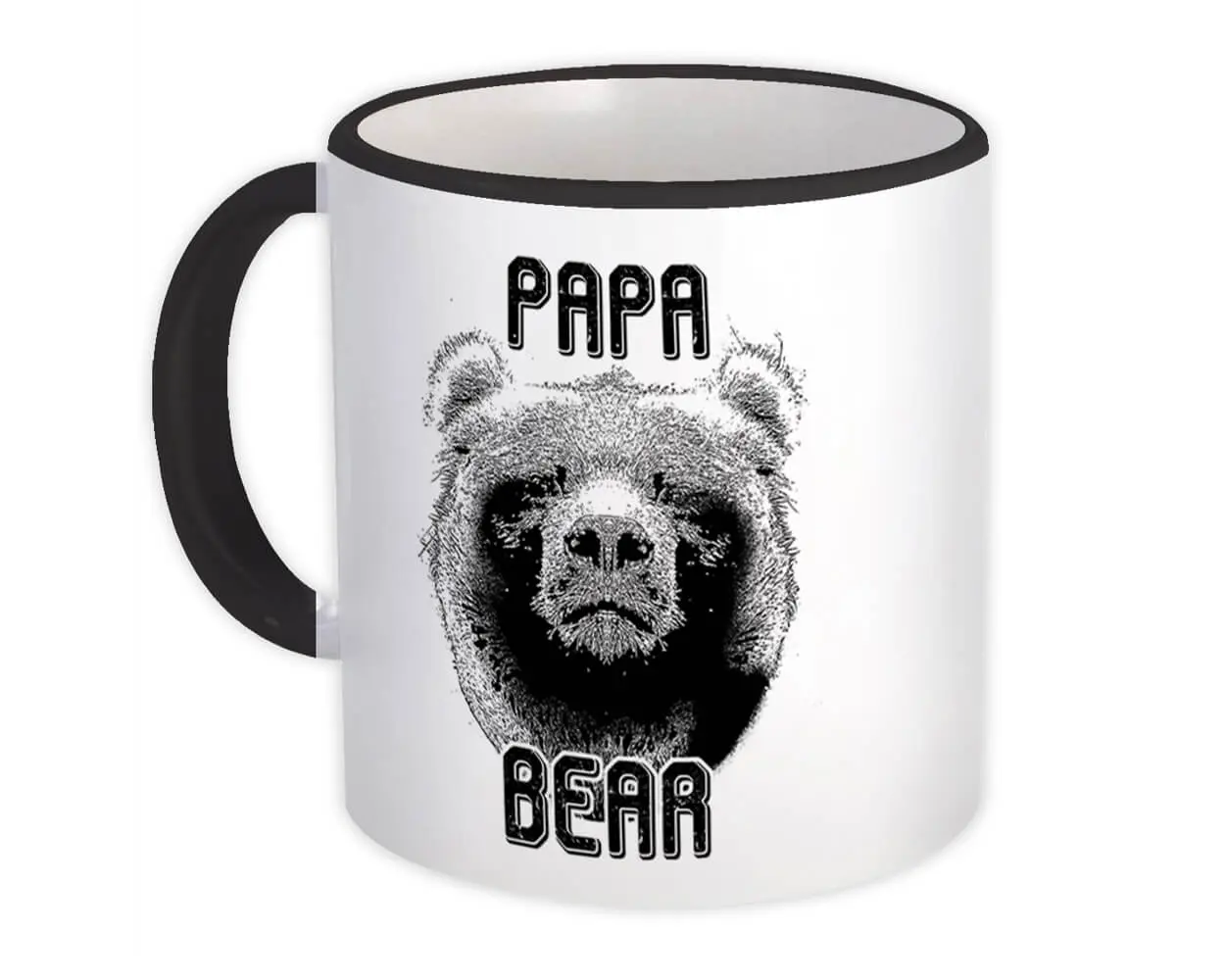 Father's Day Bear Plush & Papa Bear Ceramic Mug Gift Set - Way to