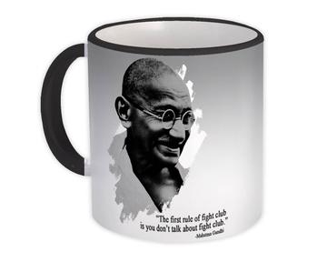 Gandhi : Gift Mug Fight Club Inspirational Quotes Mahatma