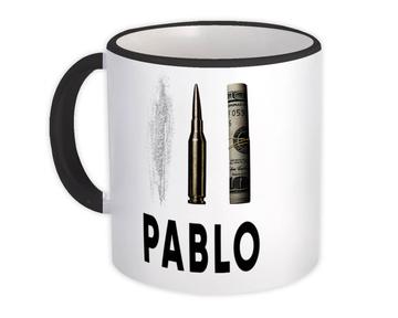 Pablo Escobar : Gift Mug Narcos Bullet Coke Dollar Money