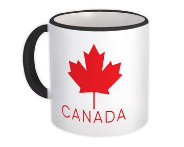 Canada Maple Leaf : Gift Mug Canadian Expat Country Flag