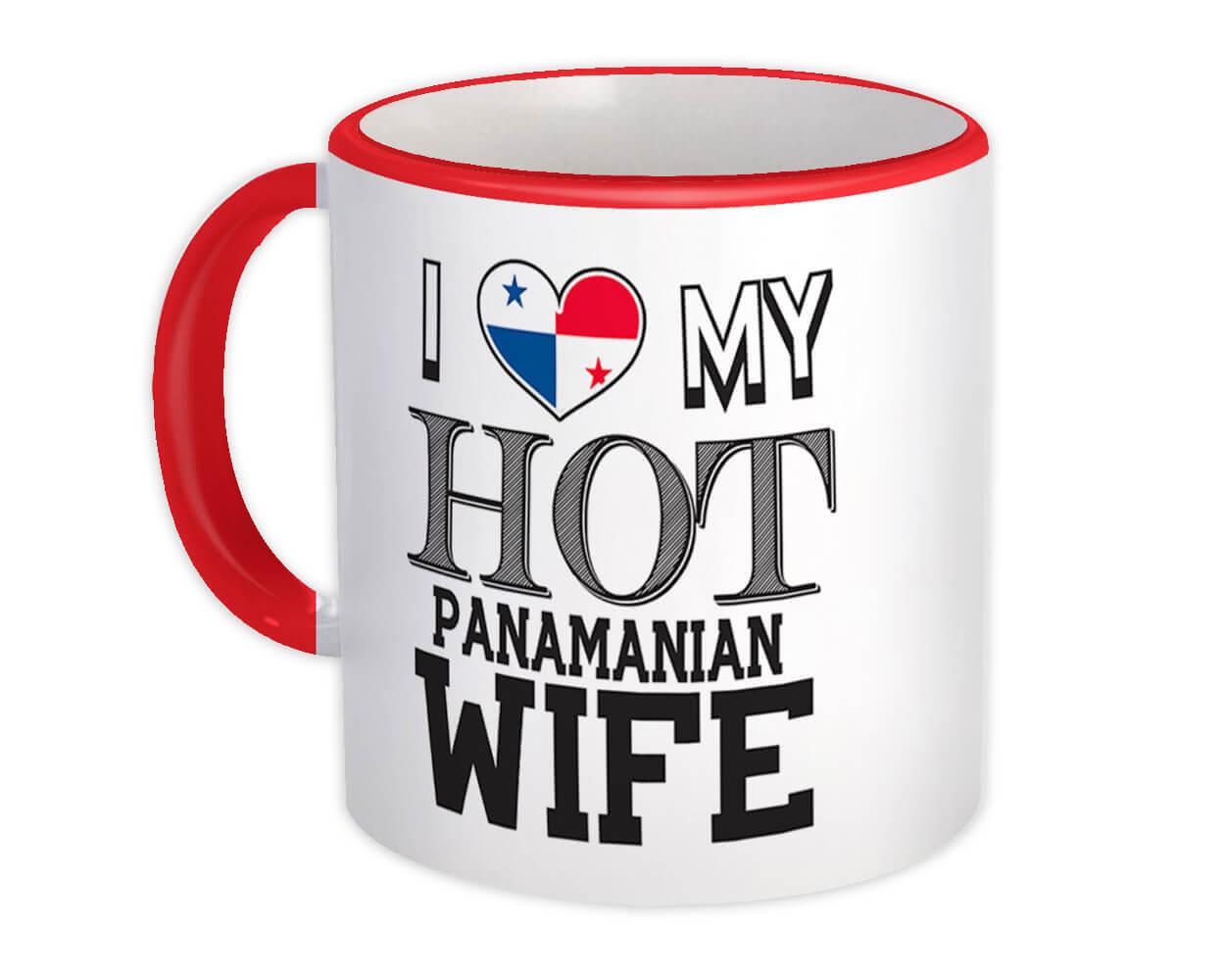 Details about   I Love My Hot Panamanian Wife Gift Mug Panama Flag Country Valentines Day