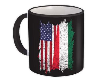 United States Hungary : Gift Mug American Hungarian Flag Expat Mixed Country Flags