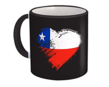 Chilean Heart : Gift Mug Chile Country Expat Flag Patriotic Flags National