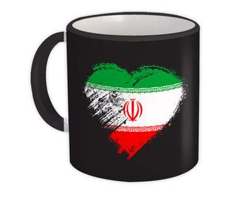 Iranian Heart : Gift Mug Iran Country Expat Flag Patriotic Flags National