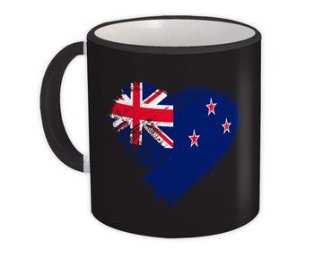 New Zealander Heart : Gift Mug New Zealand Country Expat Flag