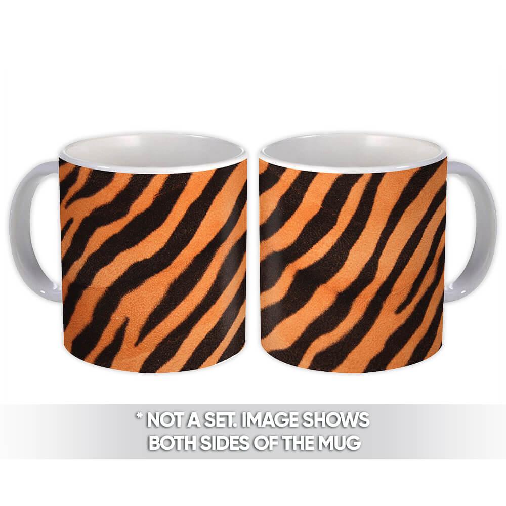 Gift Mug : Tiger Animal Print Pattern For Her Feminine Modern