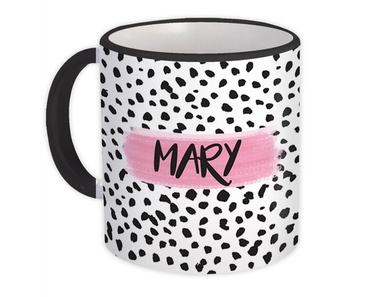 Gift Mug : Personalized Dalmatian Pattern Dog Pet Modern Abstract Scandinavian