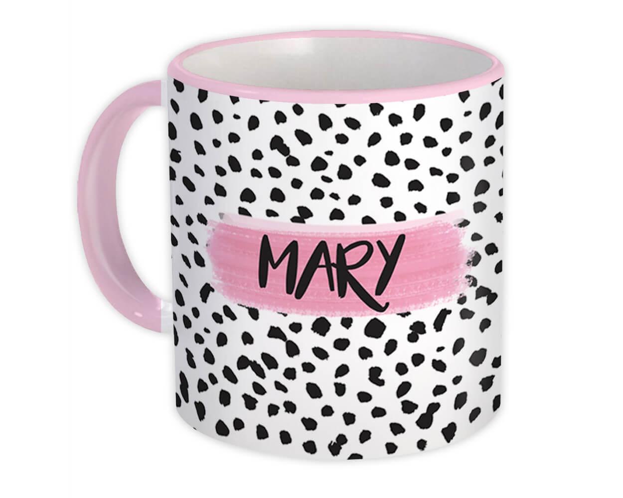 Gift Mug : Personalized Dalmatian Pattern Dog Pet Modern Abstract Scandinavian