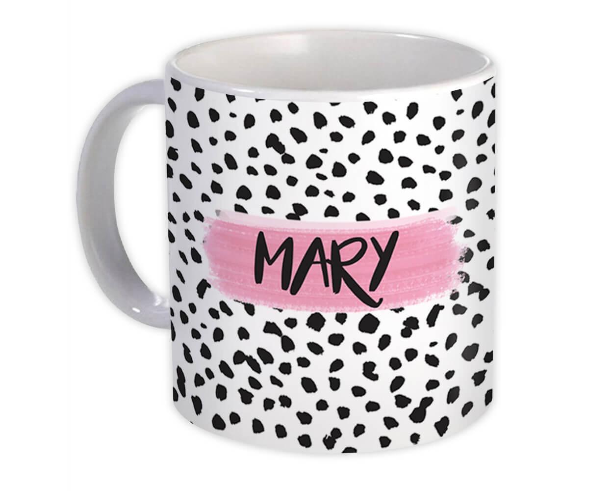 Gift Mug : Personalized Dalmatian Pattern Dog Pet Modern Abstract Scandinavian