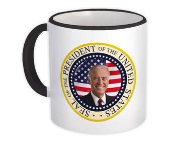 Joe Biden President Seal : Gift Mug USA Politics 46th President