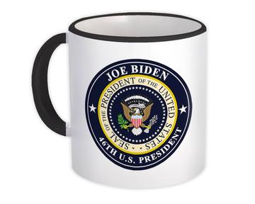 Joe Biden 46th President Seal : Gift Mug Democrat USA Memorabilia