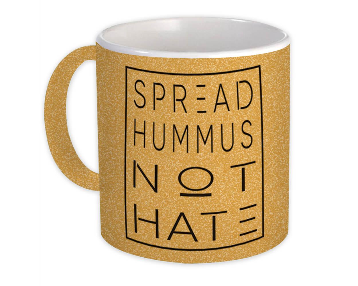 Gift Mug : Vegan Spread Hummus Funny Quote Poster Vegetarian Plant Lover |  eBay
