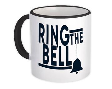 Ring The Bell : Gift Mug Family Holidays January Celebration New Year Wall Poster Art