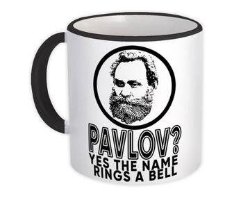 Funny Ring A Bell Art : Gift Mug Pavlov Portrait Wall Poster National Day Family Freinds