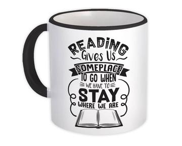 For Book Lovers Reading : Gift Mug Hobby Readers Kid Teenager Friend Coworker