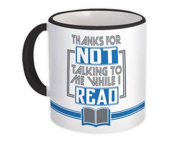 Reading Hobby For Book Lover : Gift Mug Reader Art Print Education Motivation Kid
