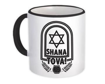 Shana Tova : Gift Mug Rosh Hashanah Good New Year Jerusalem Israel Jewish Jew Star