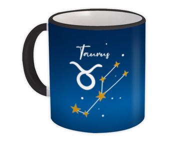 Taurus Constellation : Gift Mug Zodiac Sign Astrology Horoscope Happy Birthday Stars